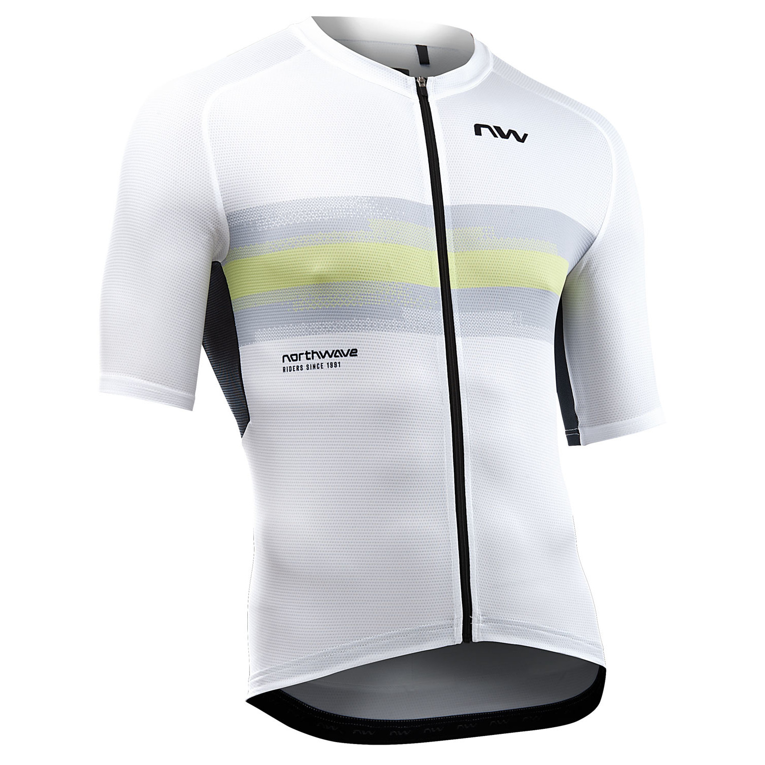 MAGLIA MANICHE CORTE FORCE EVO - WHITE/MATCHA